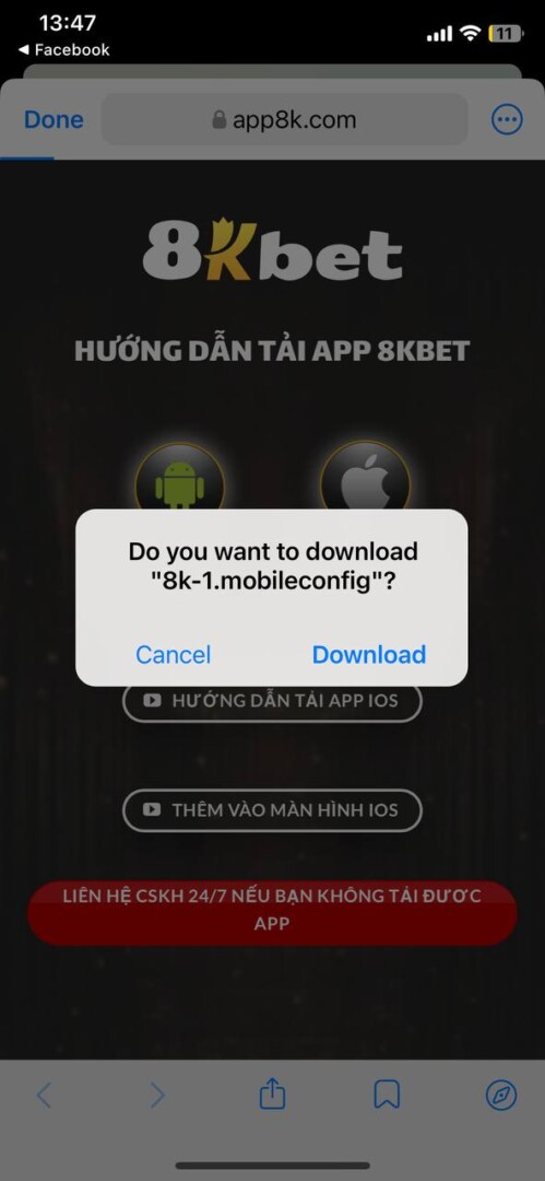 Thực hiện việc download ứng dụng cho thiết bị hệ điều hành iOS như thế nào?